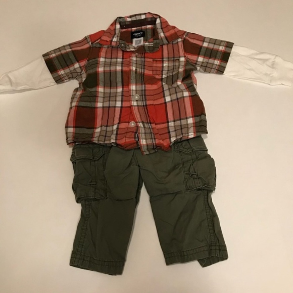 2 Piece Matching Long Sleeve Pant Set